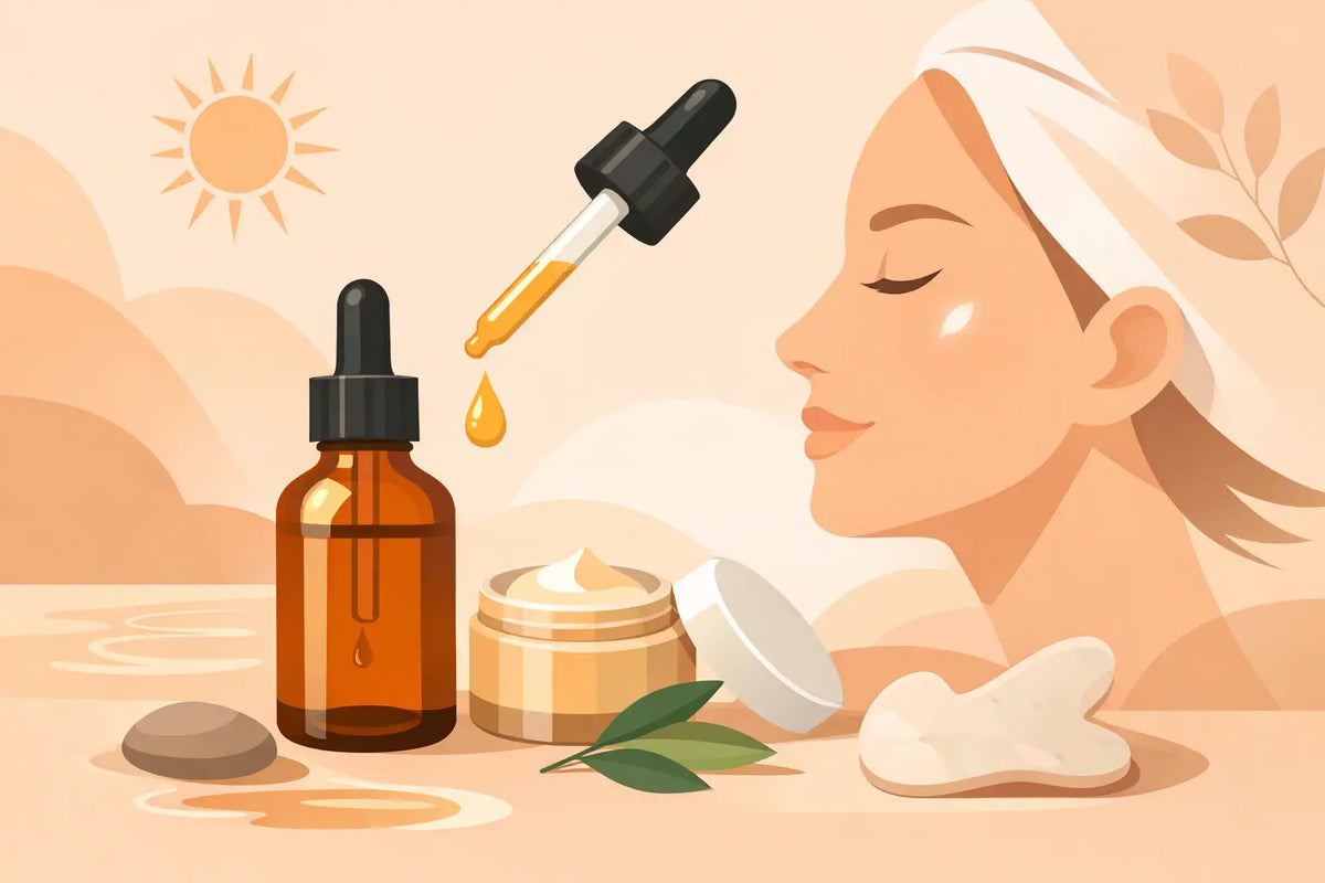 A Nourishing Face Oil Routine for Lasting Glow