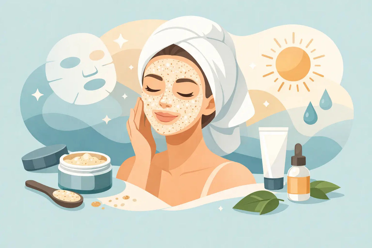 When to Use Exfoliating Mask for Brighter Skin