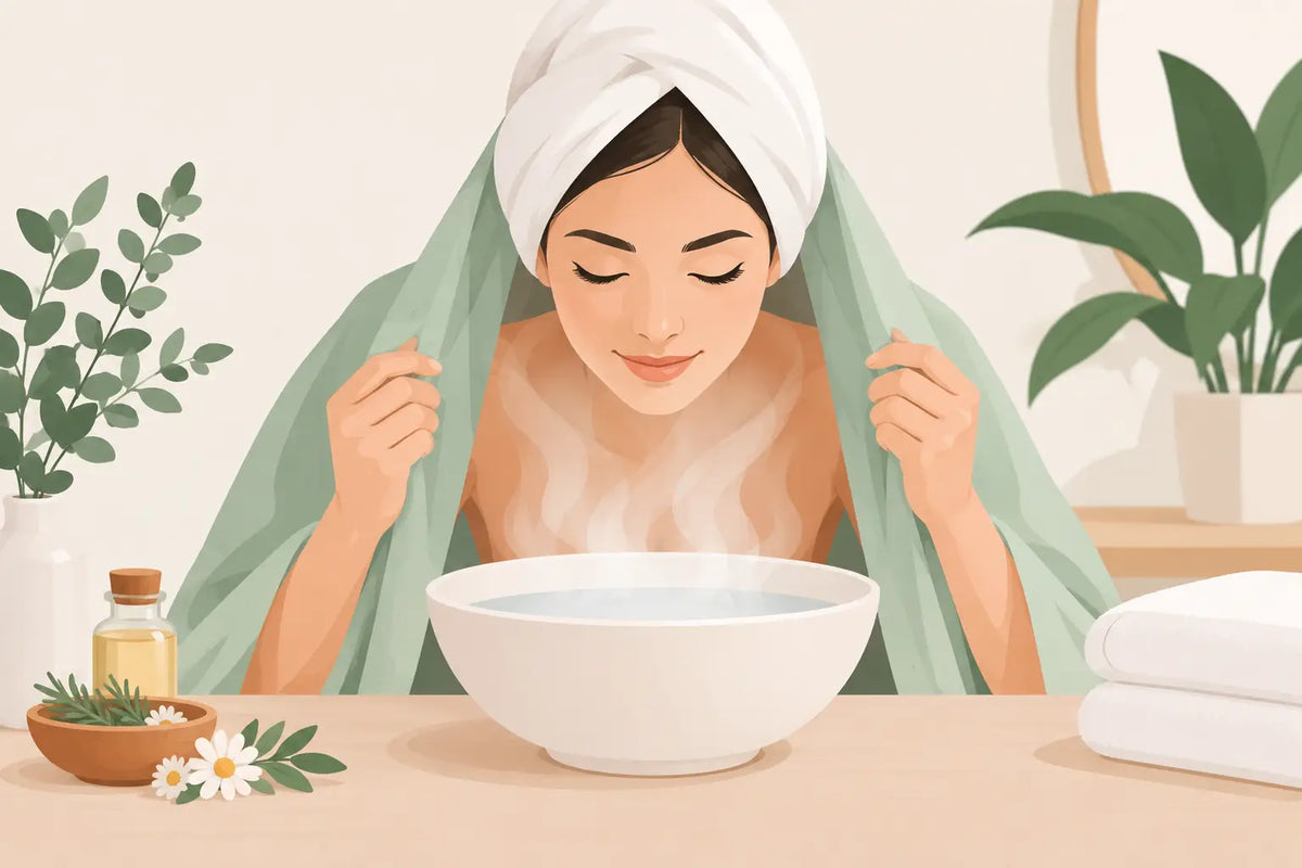 Facial Steaming Guide for a Brighter Ritual