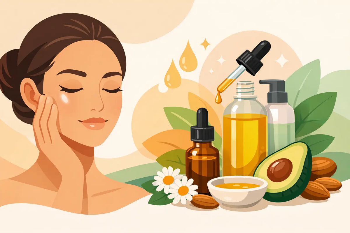 A Guide to Facial Oil Types for Glowing Skin