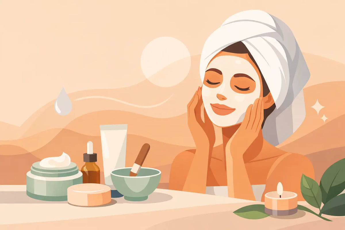 A Masking Routine for Dry Skin That Restores Glow