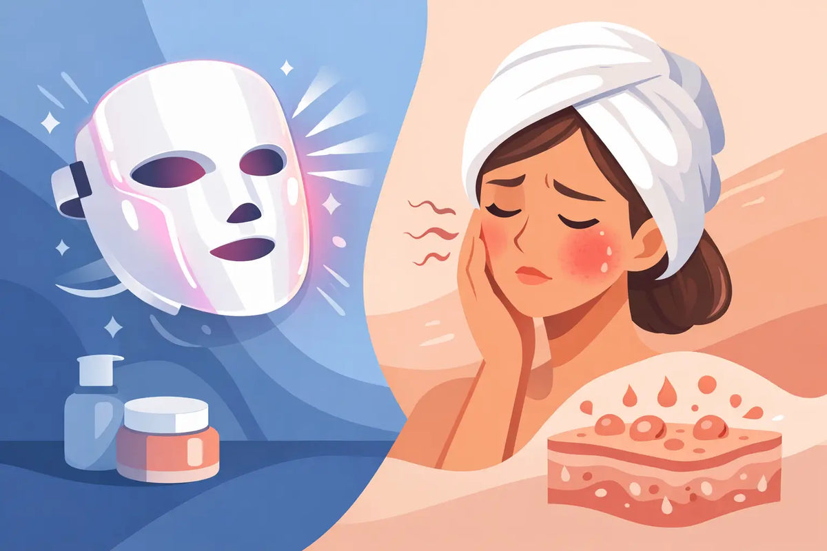 Can LED Masks Irritate Your Sensitive Skin?