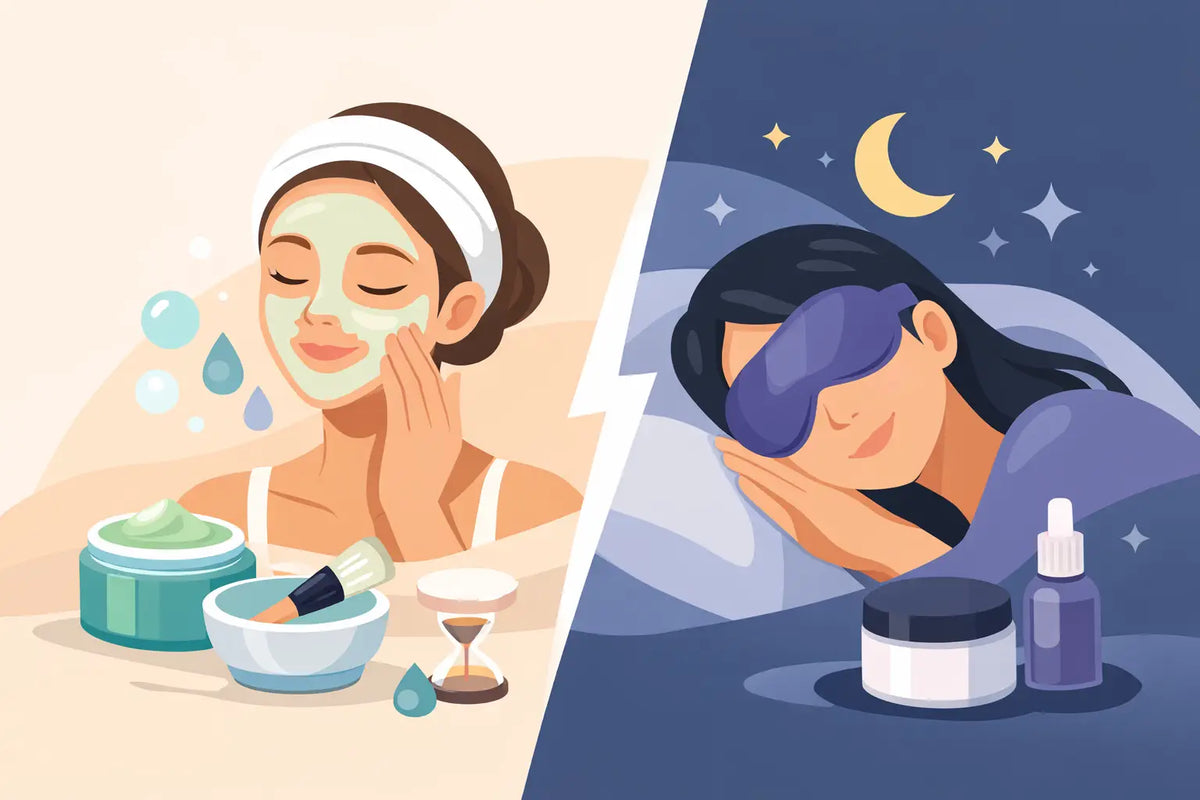 Wash Off vs Sleeping Mask: Which Is Best?