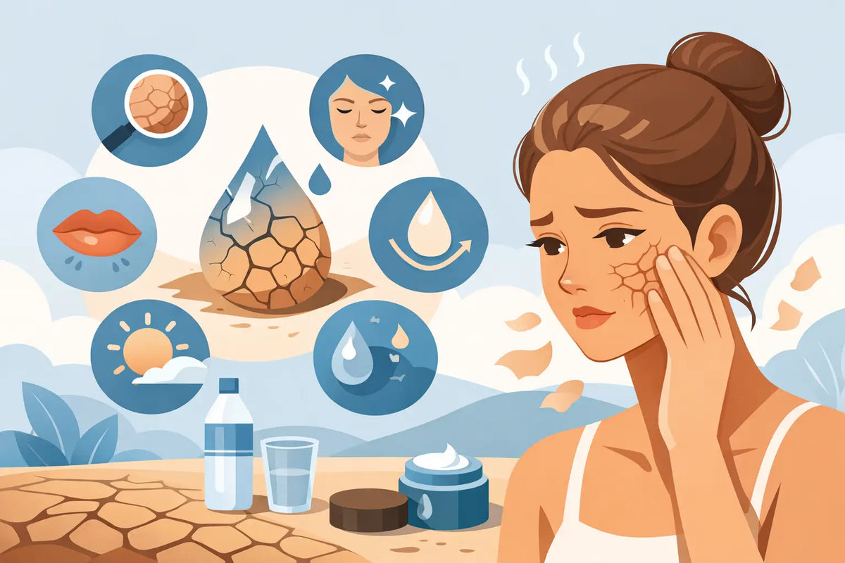 7 Signs of Dehydrated Skin You Shouldn't Ignore