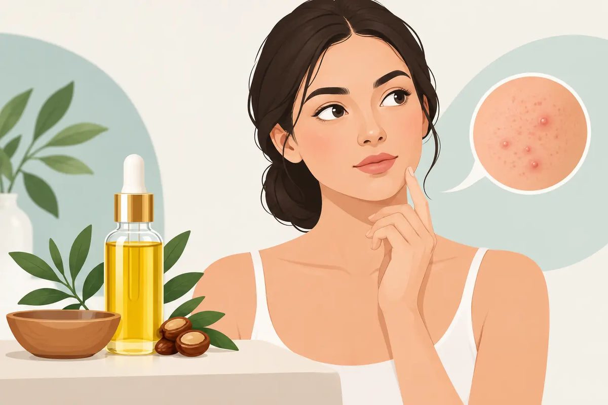 Can Facial Oils Cause Acne? What Your Skin Needs