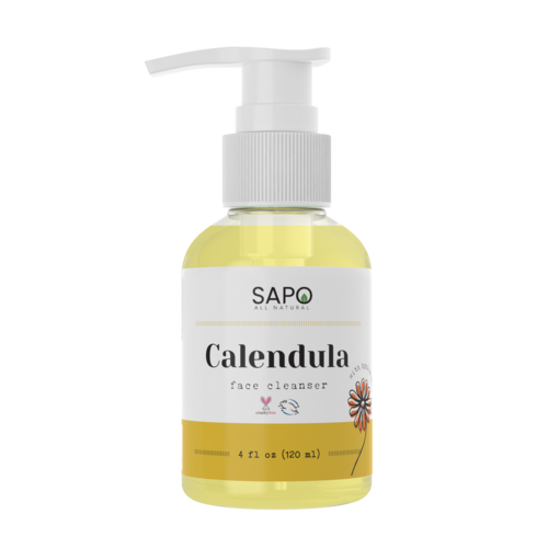 Sapo Calendula Face Cleanser, Hydrating Cream Wash with Hyaluronic