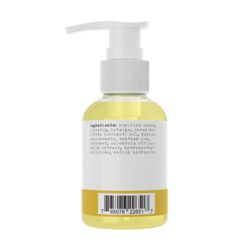 Sapo Calendula Face Cleanser, Hydrating Cream Wash with Hyaluronic